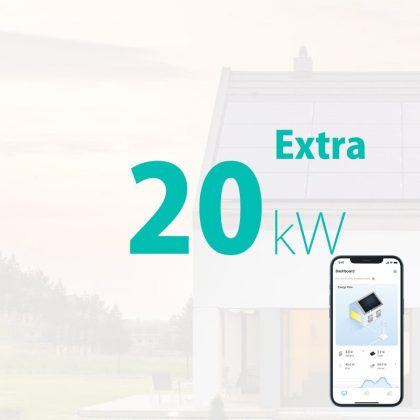 20 kW saulės elektrinės komplektas (ExtraSafe)
