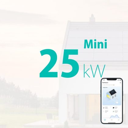 25 kW saulės elektrinės komplektas (Mini)